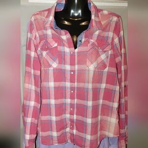 Arizona plaid button up